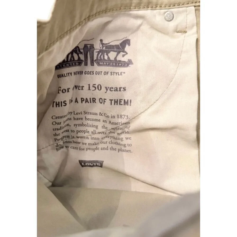 Levi’s 514 Straight Fit Men’s Jeans Tan/Khaki 36/29